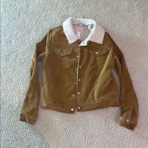 Brown corduroy jacket